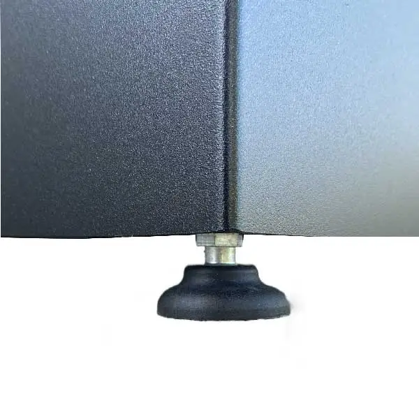 PIEDINO REGOLABILE SU BASE DECENTRATA