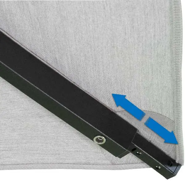 REGOLAZIONE STECCA PER TENSIONAMENTO TELA